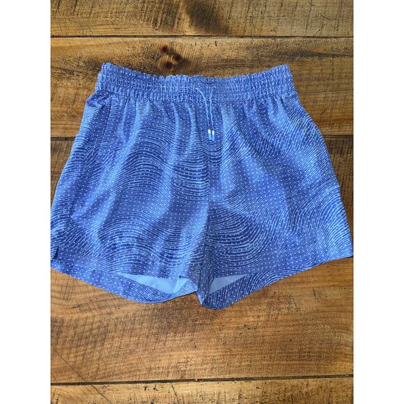 Athleta Girls Set of 2 Periwinkle Blue Athletic Drawstring Stretchy Shorts 16 - Picture 5 of 8